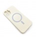 Чехол iPhone 12 Pro Max Silicone MagSafe Soft Touch Белый#1774135
