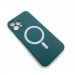 Чехол iPhone 12 Pro Max Silicone MagSafe Soft Touch Темно-Зеленый#1774132