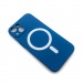 Чехол iPhone 14 Silicone MagSafe Soft Touch Синий#1774237