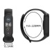 Силиконовый ремешок для Xiaomi Mi Band 7, 6, 5 однотонный (бледно-розовый)#1781480