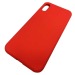                                 Чехол силиконовый Huawei Honor 8A Soft Touch красный (без отпечатка)*#1901866