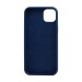 Чехол-накладка Silicone Case с лого для Apple iPhone 14 Plus/6.7 (полная защита) (020) синий#1939482