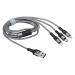 TFN кабель 3в1 Type-C 1.2m grey#1776791