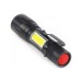 Фонарь SMARTBUY SBF-104 алюминиевый ручной 3Вт LED+ 3 Вт COB (боковая подсветка), клипса, 1хAA, карманный, черный (1/360)#1778692