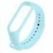 Ремешок для фитнес-браслета Xiaomi Mi band 3/Mi band 4 (светло-голубой)#1781462