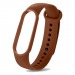 Ремешок для фитнес-браслета Xiaomi Mi Band 5 (коричневый)#1892662