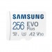 Карта памяти microSDXC Samsung EVO Plus 256GB с адаптером (130Mb/s) U3 A2 V30#1779635