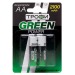 Аккумулятор AA Трофи HR6 (2-BL) Ni-MH 2100 mAh (20/240) (green) (211744)#1829460
