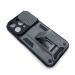 Чехол-накладка для Apple iPhone 14 Pro Противоударный X-Man (Магнит/Подставка/Slide Camera) Серый#1783529