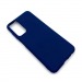 Чехол Samsung M13 (2022) Силикон Матовый Темно-Синий#1791102
