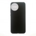 Чехол - накладка  для Samsung A13 5G - пластик+Soft touch однотонный Silicone Case полное покрытие, без лого черный#1781272
