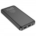 Внешний аккумулятор Hoco J91 10000 mAh, USBx2/Type-C/Micro-USB (black) (210300)#1785233