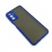 Чехол Samsung M13 (2022) Противоударный Матовый Темно-Синий#1784454