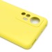 Чехол-накладка Activ Full Original Design для "Xiaomi 12/12S" (yellow) (210002)#2035248