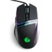 Мышь компьютерная игровая "Gembird" MG-590, USB, 7кн, 6400DPI, RGB, кабель 1,8м, черный#1788231
