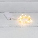 Гирлянда Роса с крупными каплями 2 м, 20 LED, теплое белое свечение, 2хCR2032 в комплекте NEON-NIGHT#1797217
