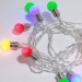 Гирлянда светодиодная Мини-лампочки 1.5 м, 10 LED, прозрачный ПВХ, цвет свечения мультиколор, 2 х АА#1797324