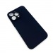 Чехол iPhone 14 Pro Силикон Матовый Черный#1795547