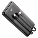                         Внешний аккумулятор 10000 mAh Borofone BJ22 (2USB/PD/LED) черный#1791838