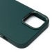 Чехол-накладка - SC311 для "Apple iPhone 14" (dark green) (210211)#1810351