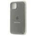 Чехол-накладка Soft Touch для Apple iPhone 14 Plus (dark grey)#1793479