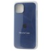 Чехол-накладка Soft Touch для Apple iPhone 14 (dark blue)#1793449