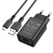                         Сетевое ЗУ Borofone BA68A + кабель Micro USB (1USB/2.1A) черный#1796582