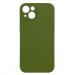                                     Чехол copi original силиконовый iPhone 14 (защита камеры) (29) темно-зеленый*#1799045