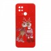 Чехол-накладка NEW ERA Winter для Xiaomi Redmi 10C (002) красный#1798332