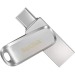 Флэш накопитель USB 128 Гб SanDisk Ultra Dual Drive Luxe USB 3.1 (silver) (213054)#1798457