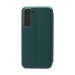 Чехол-книжка BF модельный (силикон/кожа) для Samsung Galaxy S22 Plus зеленый#1805915