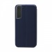 Чехол-книжка BF модельный (силикон/кожа) для Samsung Galaxy S22 Plus синий#1805925
