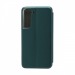 Чехол-книжка BF модельный (силикон/кожа) для Samsung Galaxy S22 зеленый#1805818