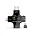 Тестер зарядного устройства многофункциональный 12 в 1 (USB - USB/Type-C/Micro)#2126438