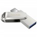 Флэш накопитель USB 32 Гб SanDisk Ultra Dual Drive Luxe USB 3.1 (silver) (213052)#1799408