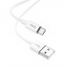 Кабель USB - Micro USB HOCO X64 1.0м 2.4A (белый) [24.11], шт#1799188