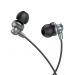 Проводные наушники HOCO M98 (3.5 mm jack) серый металлик#1851890