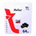 Карта памяти MicroSD 64GB Netac P500 Eco Class 10 UHS-I без адаптера#1804629