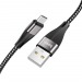 Кабель USB - micro USB Hoco X57 Blessing 3А (black) (202534)#1804585