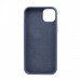 Чехол Silicone Case без лого для Apple iPhone 14 Plus/6.7 (полная защита) (046) синий#1808491