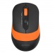 Мышь A4Tech Fstyler FG10 черный/оранжевый оптическая (2000dpi) беспроводная USB (4but) FG10 ORANGE [, шт#2146575