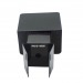 Кронштейн "IPAHD-160BK" чёрный, гермокоробка с козырьком для видеокамеры и прожектора на столб#1834526