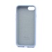 Чехол Silicone Case с лого для Apple iPhone 7/8/SE 2020 (полная защита) (005) голубой#1939569