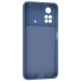 Чехол на Xiaomi Poco M4 Pro 4G Silicone Case (синий)#1806378