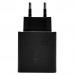 Адаптер Сетевой Samsung REPLICA 2Type-C/USB 3A/65W (black) (214151)#1971012