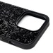Чехол-накладка - PC071 POSH SHINE для "Apple iPhone 14 Pro" россыпь кристаллов (black) (212753)#1866660