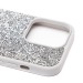 Чехол-накладка - PC071 POSH SHINE для "Apple iPhone 14 Pro" россыпь кристаллов (silver) (212754)#1865714