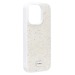 Чехол-накладка - PC071 POSH SHINE для "Apple iPhone 14 Pro" россыпь кристаллов (white) (212755)#1865720