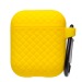 Чехол - AP014 для кейса "Apple AirPods/AirPods 2" (yellow) (212503)#1811520