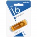 Флеш-накопитель USB 16GB Smart Buy Twist жёлтый#1813039